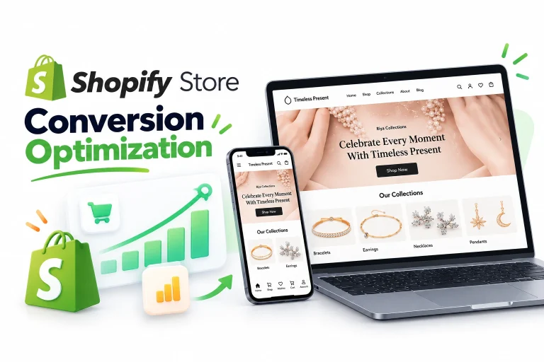 Shopify jewelry store conversion optimization by SharkRev